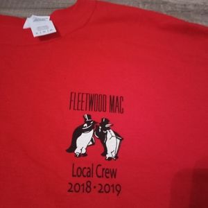 Unisex backstage local crew tour t-shirt